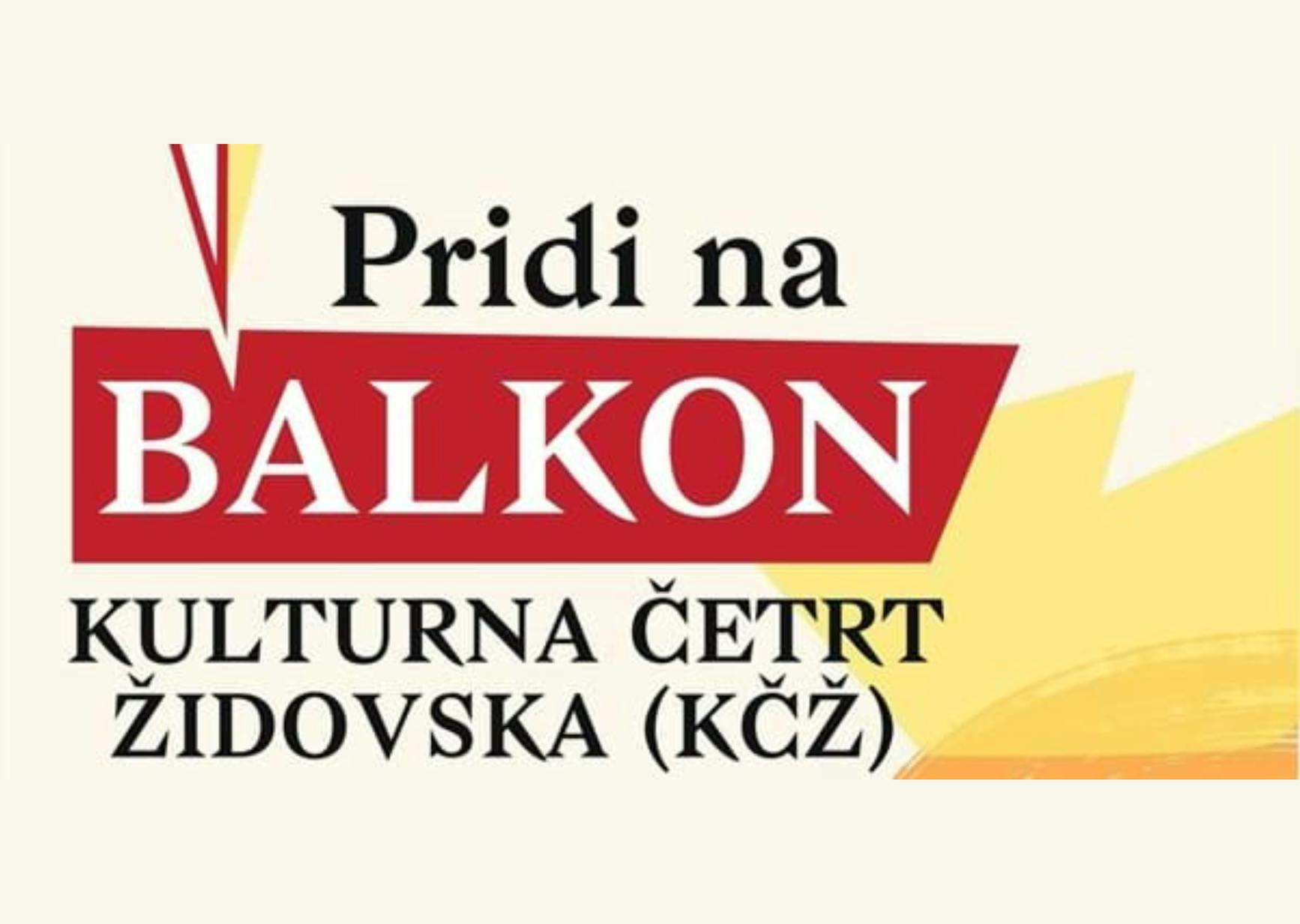 Nedelja v Kulturni četrti Židovska: Pridi na balkon